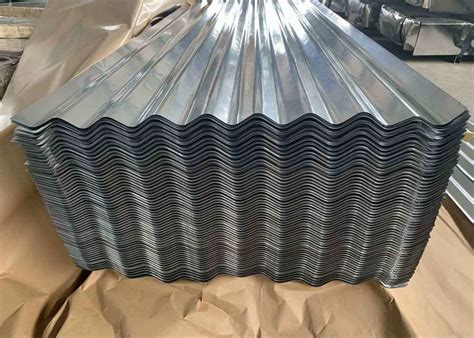 galvanized corrugated steel roof panel